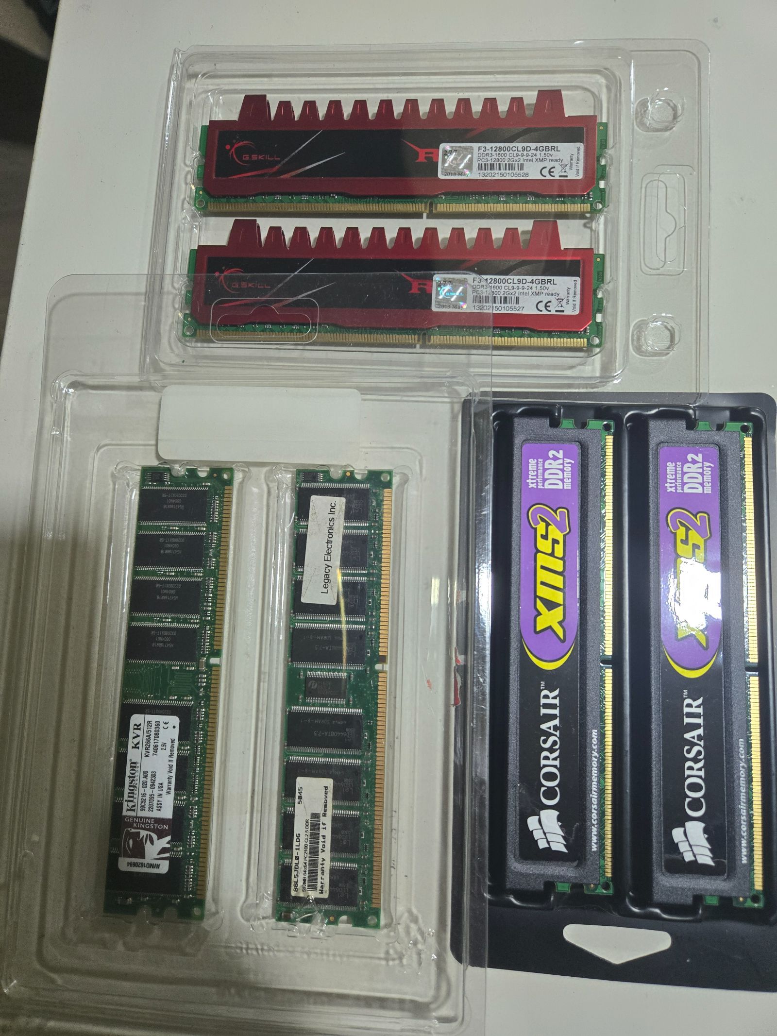 DDR 1,2,3 Memory