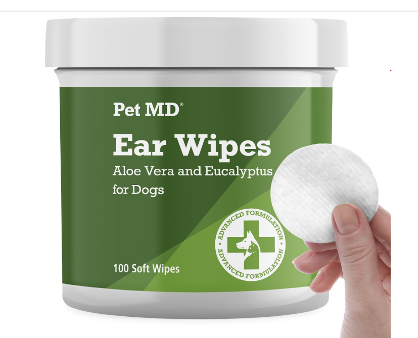 강아지 귀 청소에 정말 편한 Pet MD Ear Wipes
